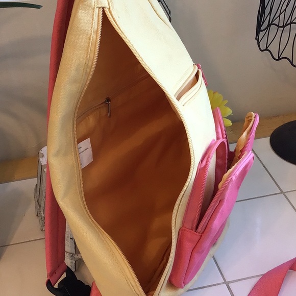 Pink/Yellow Roomy Sling Bag - Picture 5 of 7